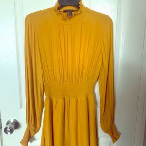 Forever 21 Contemporary High Neck Mini Dress